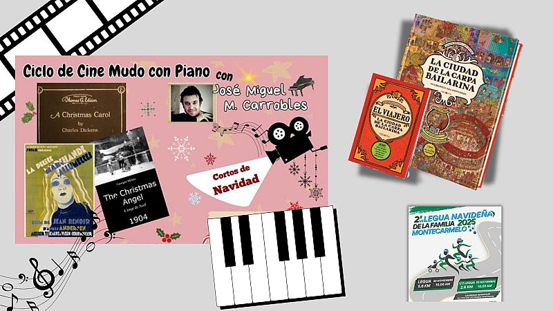 Menudo planazo en Radio 5 - Cine mudo al piano, libro-juego y legua en familia -  22/11/25 - Escuchar ahora