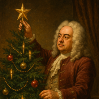 Handel empieza a decorar el rbol