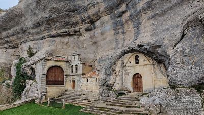 Capadocia burgalesa, ruta por cuevas, arroyos y barrancos