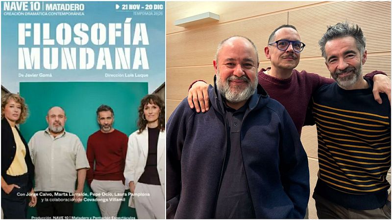 La sala - 'Filosofía mundana', de Javier Gomá: Luis Luque, Jorge Calvo, Pepe Ocio | Escuchar