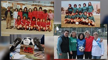 Club Amistad del Pozo, f�tbol femenino de los a�os 80