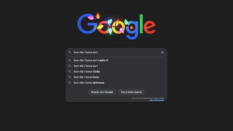 Bon dia i bona sort - El m�s buscat a Google en el 2025 - Bon dia i bona sort | Escoltar