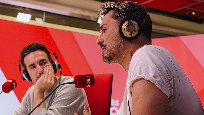 La 'Frontera' de Asier Etxeandia y Miki Esparb� - Las ma�anas de RNE | Escuchar