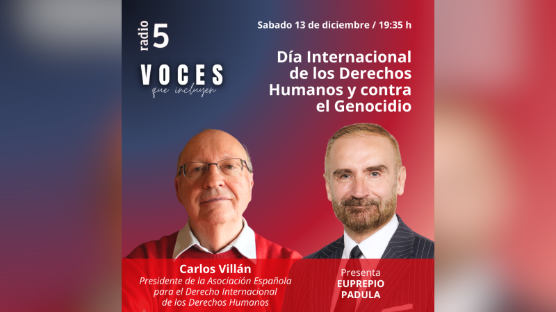 Voces que incluyen - Día Internacional de los Derechos Humanos y contra el Genocidio - 13/12/25 - Escuchar ahora