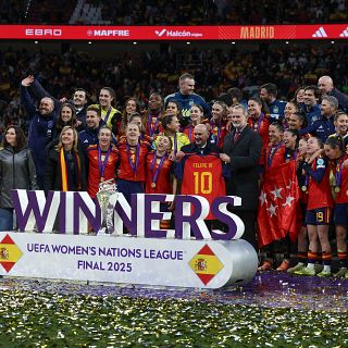 Éxito del fútbol femenino español en 2025