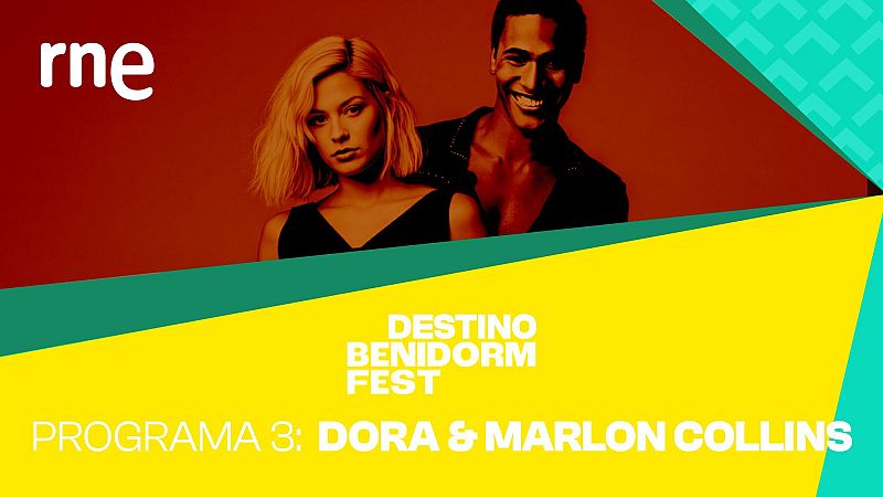 Dora & Marlon Collins y Pilar de Francisco - Destino Benidorm Fest | Escuchar