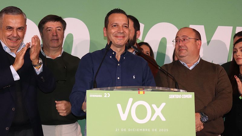 Fernández (Vox): "Estamos donde estábamos hace dos meses" - 24 horas | Escuchar