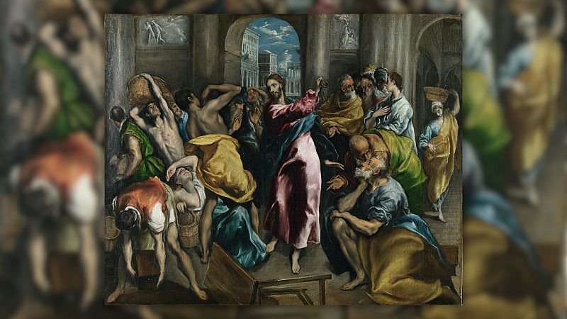 Crónica de España -  'La expulsión de los mercaderes del templo' del Greco, con Alba Saenc - Crónica de España | Escuchar