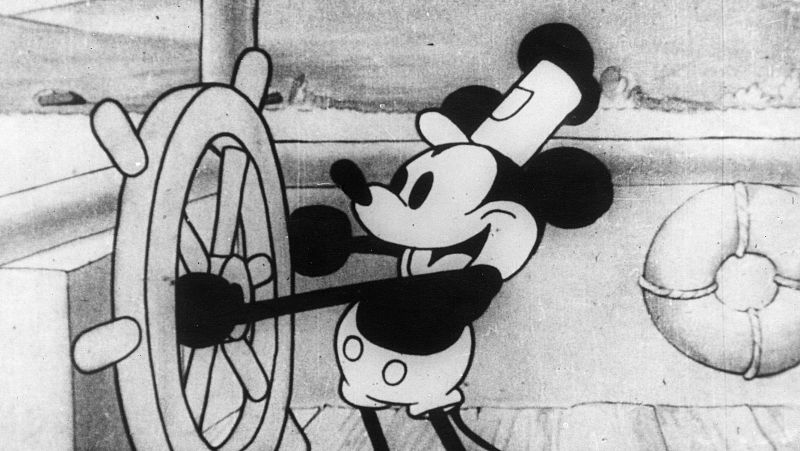 Pastora Vega y el debut de Mickey Mouse en 'Steamboat Willie' - escuchar ahora