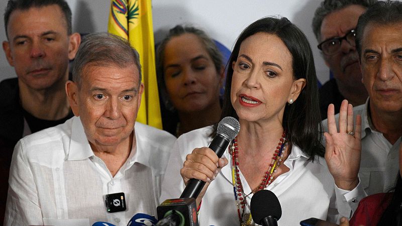 María Corina Machado exige que Edmundo González asuma la presidencia de Venezuela