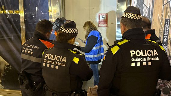 Tarragona allotja 9 persones sense sostre per les baixes temperatures