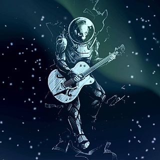 Jugando con las guitarras