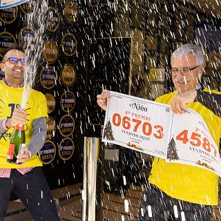 06.703: un primer premio del Sorteo del Niño muy repartido