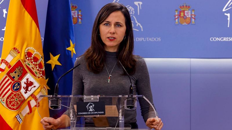 Belarra: "No se puede contar con los votos de Podemos para hacer guerras por dinero"