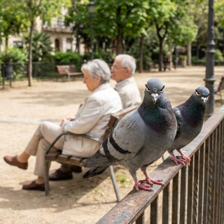 Els coloms són rencorosos: es queden amb la nostra cara