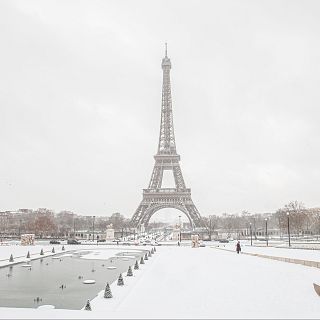 Europa atraviesa un temporal histórico de frío y niev