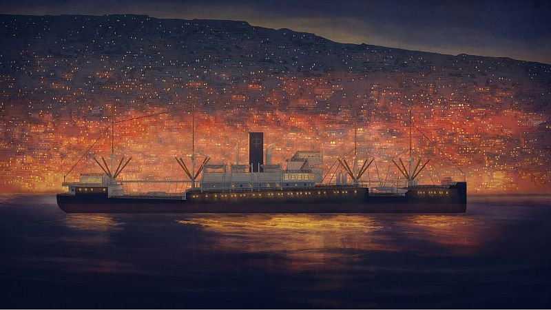 Viaje a la historia con Winnipeg, el barco de la esperanza - Hora América | Escuchar