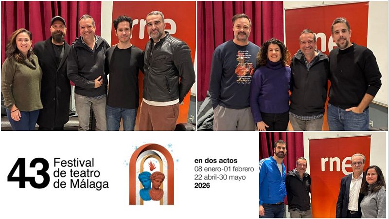 La sala - Creación escénica malagueña y el 43º Festival de Teatro en el Cervantes y el Echegaray - 10/01/26 - La sala - RNE | Escuchar