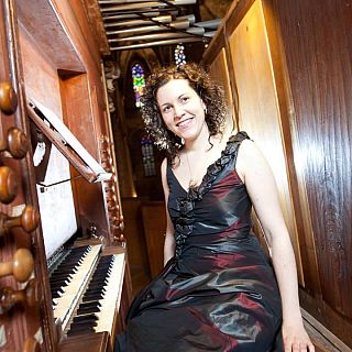 La Escuela Provincial de Órgano de Palencia con la organista Ana Aguado