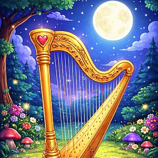 El arpa hasta la luna