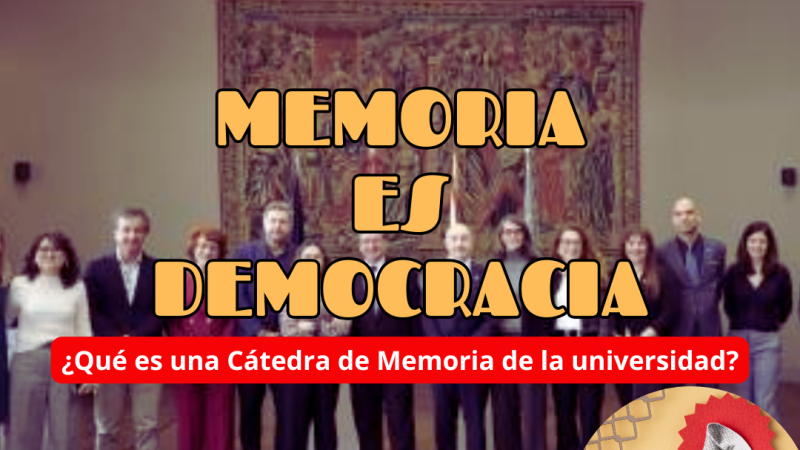 Memoria es Democracia - ¿Qué es una Cátedra de Memoria de la universidad? - 15/01/26 - Escuchar ahora