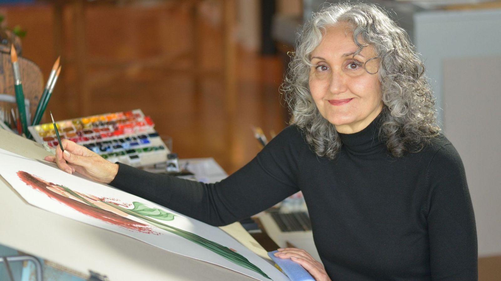 Ana Miralles: m�s de 40 a�os trazando historias