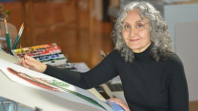 Ana Miralles: m�s de 40 a�os trazando historias y la Medalla de Oro al m�rito en las Bellas Artes