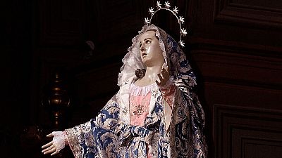 Vivimos la Semana Santa de Lorquí con las tallas de Salzillo