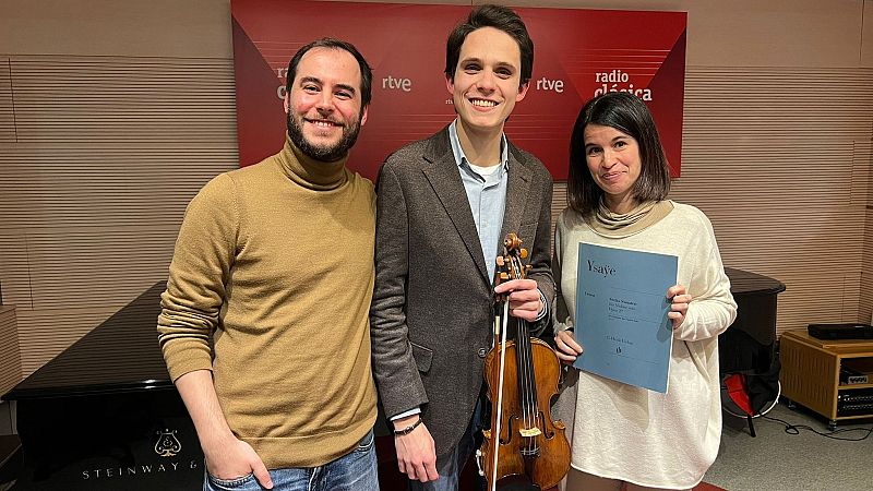 Estudio 206 - Javier Comesaña (violín) - 14/01/26 - Estudio 206 | Escuchar