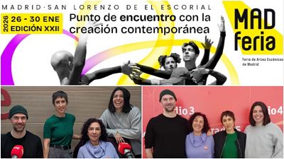 La sala - XXII MADferia: Elisa Forcano, Aitana Sar, Miguel Oyarzun y Mar�a S�nchez de la Cruz | Escuchar