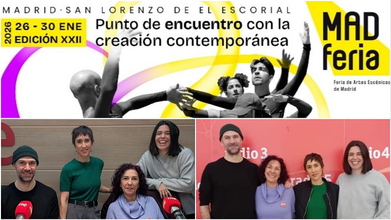 La sala - XXII MADferia: Elisa Forcano, Aitana Sar, Miguel Oyarzun y Mar�a S�nchez de la Cruz | Escuchar