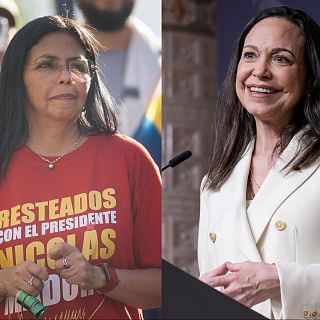 María Corina Machado y Delcy Rodríguez buscan el beneplácito de Trump