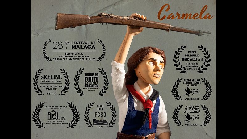 Se7 de Cultura: "Carmela", curtmetratge d'animació - Són 4 dies | Escuchar