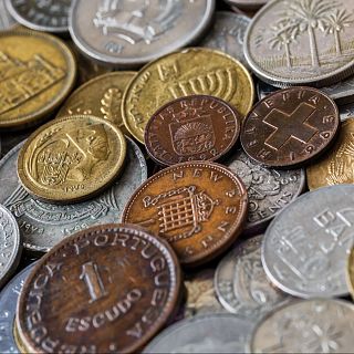 Monedas por todas partes