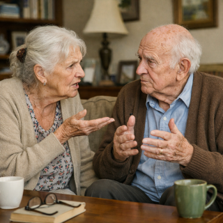Una parella de centenaris es trenca per una infidelitat de fa 70 anys