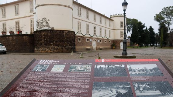 Lleida enceta una ruta fotogràfica de la Guerra Civil al Castell del Remei
