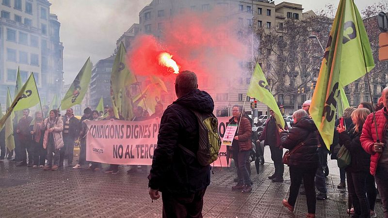 El personal de l'Institut Català de Salut es mobilitza per millores laborals | Laura Hurtado