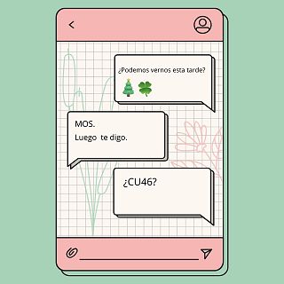 CU46 o MOS y DOS, el lenguaje secreto de los menores en redes sociales