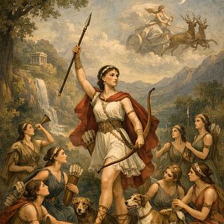 Las cazadoras de Delibes