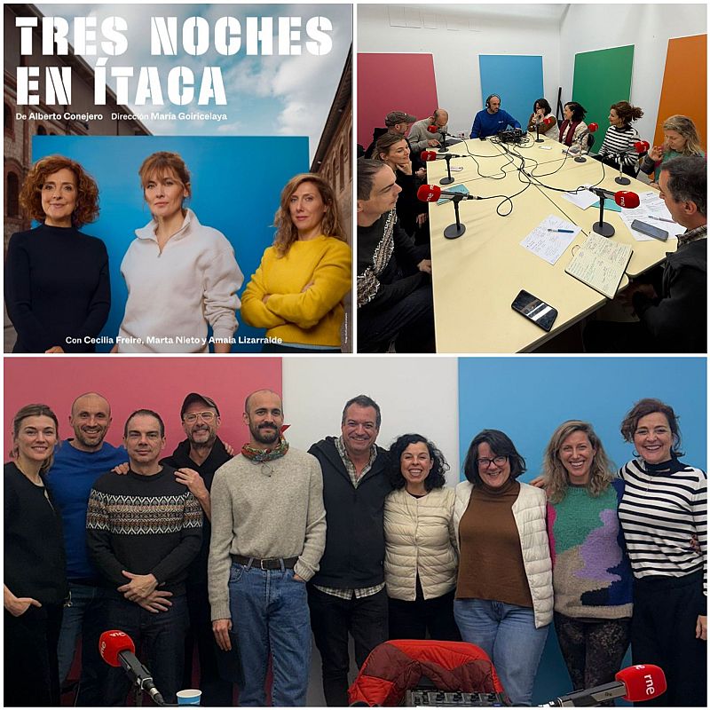 La sala - Estreno de 'Tres noches en Ítaca', de Alberto Conejero y dirección de María Goiricelaya