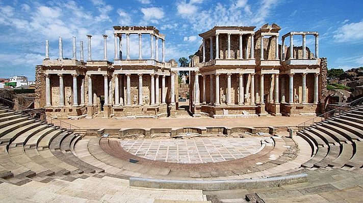 Desde las siete sillas, el Teatro Romano de Mérida