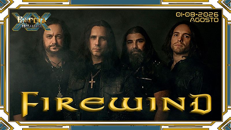 El vuelo del Fénix - Firewind al XX Barcia Metal Fest - 02/02/26 - El vuelo del Fénix | Escuchar