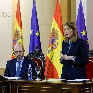 Metsola, en el Senado: "Juntos somos una superpotencia económica"