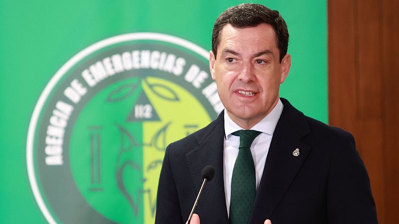 Juanma Moreno: "Nos preocupa el Guadalquivir porque está en su límite máximo" - Las mañanas de RNE | Escuchar