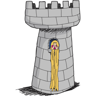 Encerrada en una torre