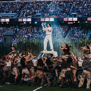 El minuto a minuto de la Super Bowl de Bad Bunny
