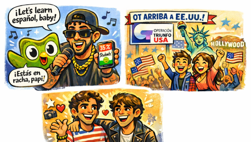 Virals Culturals: Triomfa Duolingo per Bad Bunny, OT arriba a EEUU i els Javis son virals - Xavif�rnia | Escoltar