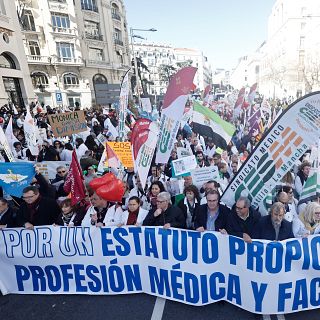 Huelga de médicos: "Esperamos que la ministra recapacite"