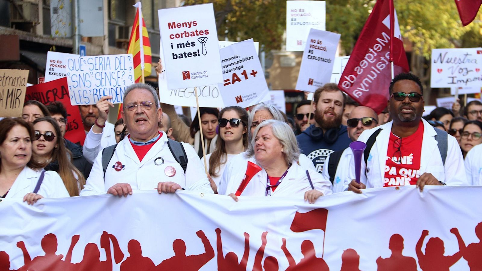 Vaga de metges a Catalunya: aquests s�n els serveis m�nims decretats