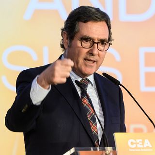 Antonio Garamendi: "La ministra cuando no le das la razón va a atacarte"